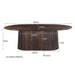 Eettafel Salvator Mangohout Bruin 110x300 cm-Eettafels-Livingfurn