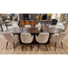 Eettafel Salvator Mangohout Bruin 110x300 cm-Eettafels-Livingfurn
