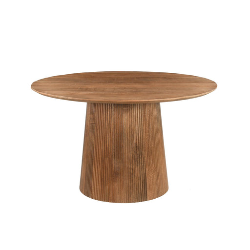 Eettafel Salvator Mangohout Bruin 130 cm 130x130x76 cm 13968-Eettafels-Livingfurn