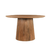 Eettafel Salvator Mangohout Bruin 130 cm 130x130x76 cm 13968-Eettafels-Livingfurn
