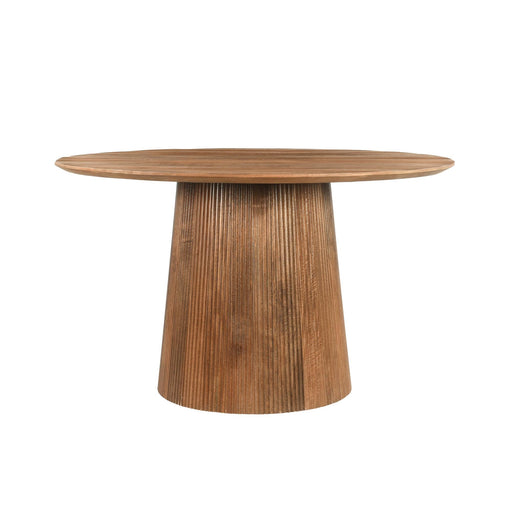 Eettafel Salvator Mangohout Bruin 130 cm 130x130x76 cm 13968-Eettafels-Livingfurn