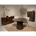 Eettafel Salvator Mangohout Bruin 130 cm 130x130x76 cm 20002-Eettafels-Livingfurn