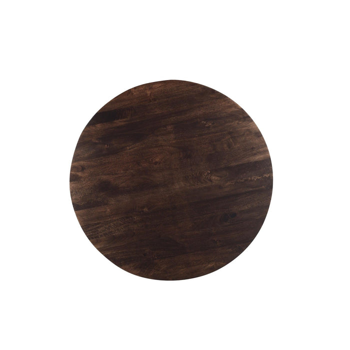 Eettafel Salvator Mangohout Bruin 130 cm-Eettafels-Livingfurn