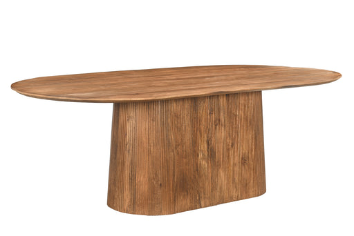 Eettafel Salvator Mangohout Bruin 230x110 cm-Eettafels-Livingfurn