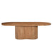 Eettafel Sevilla Mangohout Bruin 100x220 cm 31175-Eettafels-Livingfurn