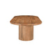 Eettafel Sevilla Mangohout Bruin 100x220 cm 31175-Eettafels-Livingfurn