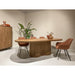 Eettafel Sevilla Mangohout Bruin 100x220 cm-Eettafels-Livingfurn