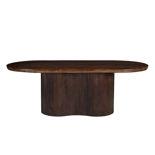 Eettafel Sevilla Mangohout Bruin 110x250 cm-Eettafels-Livingfurn