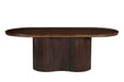 Eettafel Sevilla Mangohout Bruin 110x250 cm-Eettafels-Livingfurn