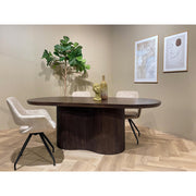 Eettafel Sevilla Mangohout Bruin 110x250 cm-Eettafels-Livingfurn