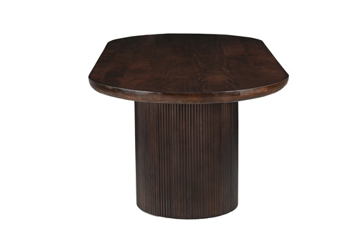 Eettafel Sevilla Mangohout Bruin 220x100 cm-Eettafels-Livingfurn