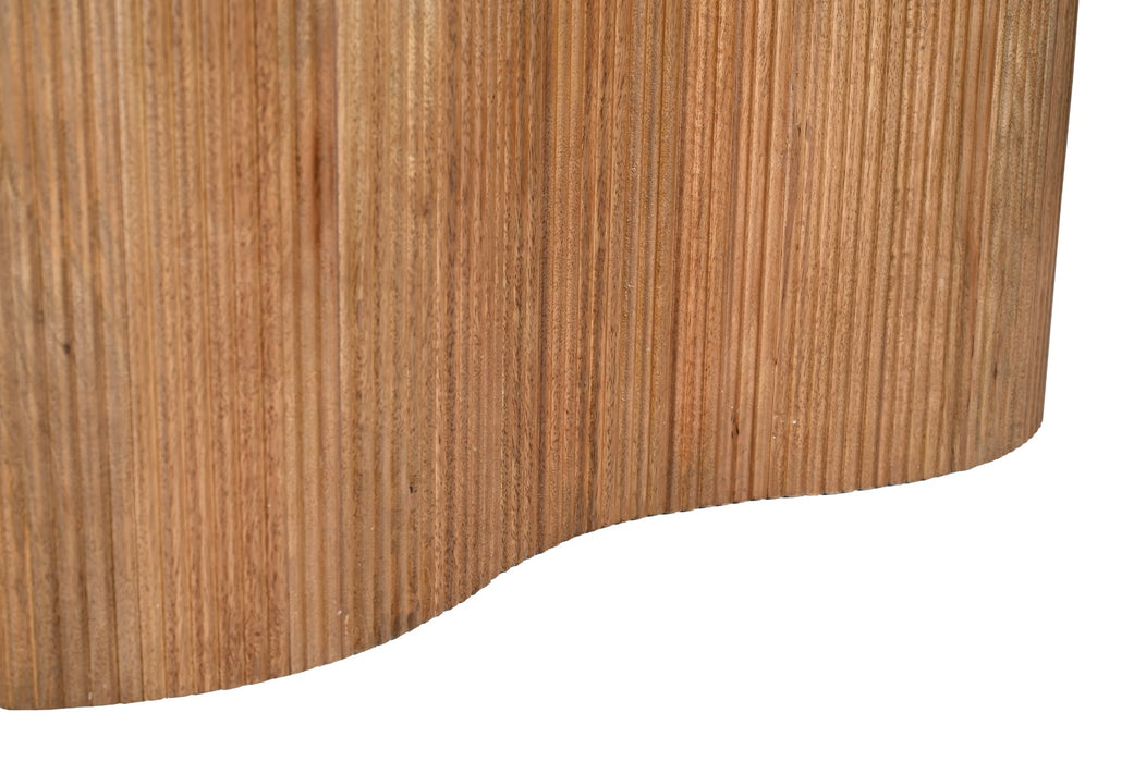 Eettafel Sevilla Mangohout Bruin 220x100 cm-Eettafels-Livingfurn