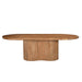 Eettafel Sevilla Mangohout Naturel hout 110x250 cm-Eettafels-Livingfurn