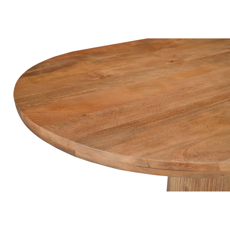 Eettafel Sevilla Mangohout Naturel hout 110x300 cm-Eettafels-Livingfurn