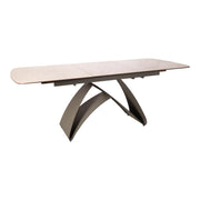 Eettafel Shiva Grijs 90x160 cm-Eettafels-PTMD
