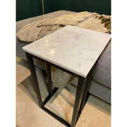 Eettafel Slider Nova Wit marble 40x30x54 cm-Eettafels-Starfurn