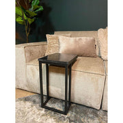 Eettafel Slider Nova Zwart marble 40x30x54 cm-Eettafels-Starfurn