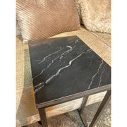 Eettafel Slider Nova Zwart marble 40x30x54 cm-Eettafels-Starfurn