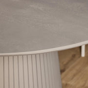Eettafel Solana 130 cm Taupe 130x130x76 cm-Eettafels-Starfurn