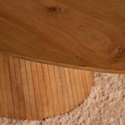 Eettafel Solana 210 cm Naturel Ovaal 210x110x76 cm-Eettafels-Starfurn