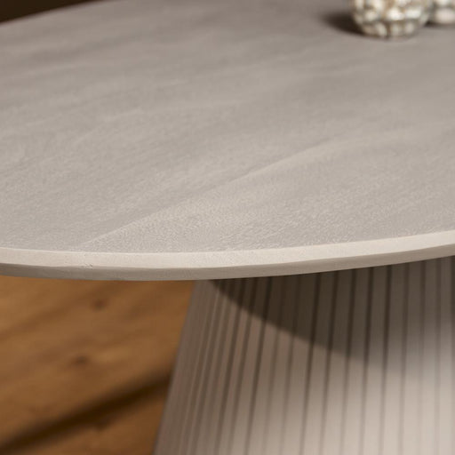 Eettafel Solana 210 cm Ovaal Taupe 210x110x76 cm-Eettafels-Starfurn
