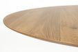 Eettafel Steven MDF Beige Ø110x74 cm-Eettafels-Creating Home
