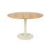 Eettafel Steven MDF Beige Ø110x74 cm-Eettafels-Creating Home
