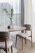 Eettafel Steven MDF Beige Ø110x74 cm-Eettafels-Creating Home