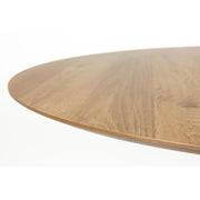 Eettafel Steven MDF Beige Ø110x74 cm-Eettafels-Creating Home