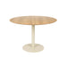 Eettafel Steven MDF Beige Ø110x74 cm-Eettafels-Creating Home