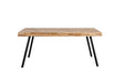 Eettafel Suri Teak Hout Naturel 160x78 cm-Eettafels-Creating Home