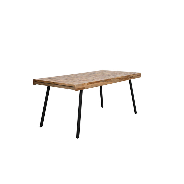 Eettafel Suri Teak Hout Naturel 160x78 cm-Eettafels-Creating Home