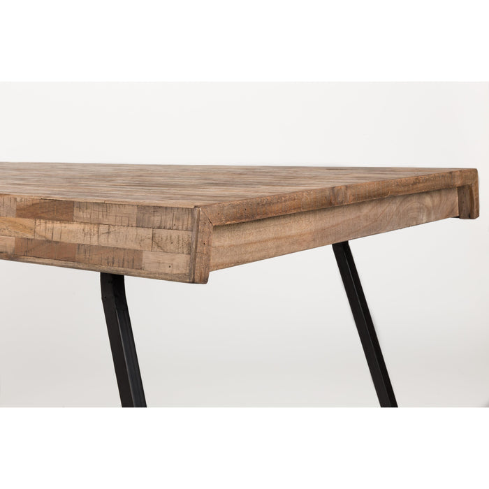 Eettafel Suri Teak Hout Naturel 160x78 cm-Eettafels-Creating Home