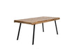 Eettafel Suri Teak Hout Naturel 160x78 cm-Eettafels-Creating Home