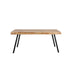 Eettafel Suri Teak Hout Naturel 180x90 cm-Eettafels-Creating Home
