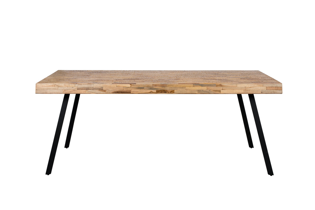 Eettafel Suri Teak Hout Naturel 200x90 cm-Eettafels-Creating Home
