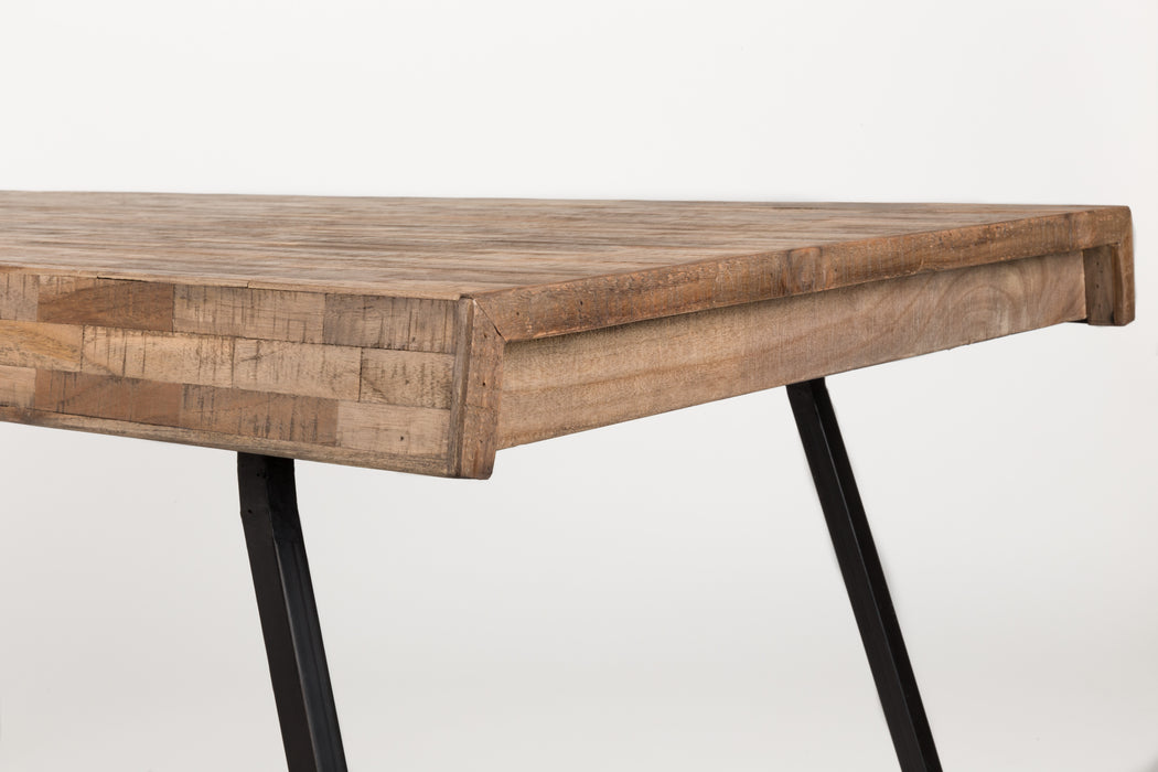 Eettafel Suri Teak Hout Naturel 200x90 cm-Eettafels-Creating Home