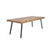Eettafel Suri Teak Hout Naturel 220x100 cm-Eettafels-Creating Home