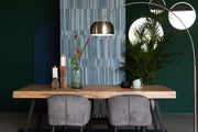 Eettafel Suri Teak Hout Naturel 220x100 cm-Eettafels-Creating Home