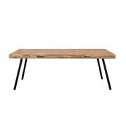Eettafel Suri Teak Hout Naturel 220x100 cm-Eettafels-Creating Home