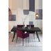 Eettafel Suri Teak Hout Zwart 160x78 cm-Eettafels-Creating Home