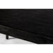 Eettafel Suri Teak Hout Zwart 200x90 cm-Eettafels-Creating Home