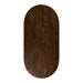 Eettafel Tafelblad Halve Cirkel Mangohout Bruin-Eettafels-LABEL51