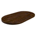 Eettafel Tafelblad Halve Cirkel Mangohout Bruin-Eettafels-LABEL51