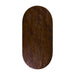 Eettafel Tafelblad Halve Cirkel Mangohout Espresso 200x1 18099343-Ovale tafelbladen-LABEL51