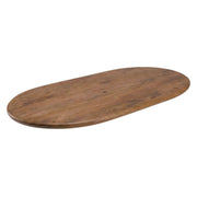 Eettafel Tafelblad Halve Cirkel Mangohout Nature smooth-Ovale tafelbladen-LABEL51