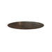 Eettafel Tafelblad Rond Mangohout Espresso 120x120x3 cm-Ronde tafelbladen-LABEL51