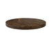 Eettafel Tafelblad Rond Mangohout Espresso 130x130-Ronde tafelbladen-LABEL51