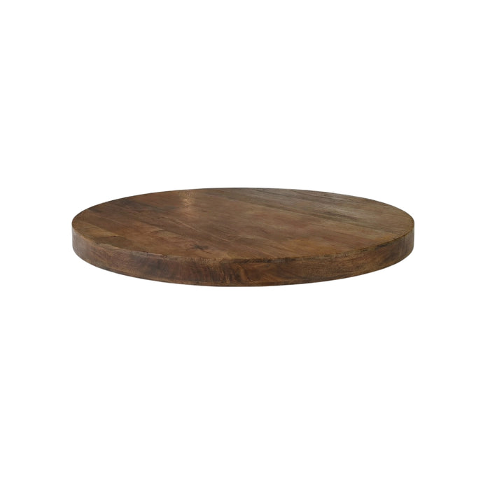 Eettafel Tafelblad Rond Mangohout Nature Smooth 120x120 180122440-Ronde tafelbladen-LABEL51
