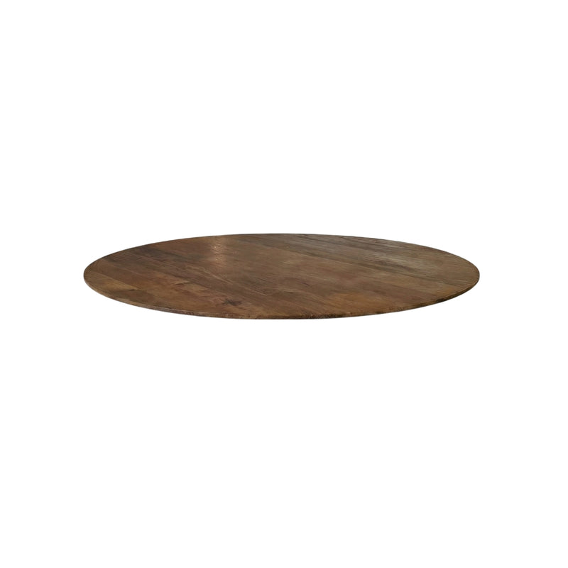 Eettafel Tafelblad Rond Mangohout Nature Smooth 120x120 18094435-Ronde tafelbladen-LABEL51